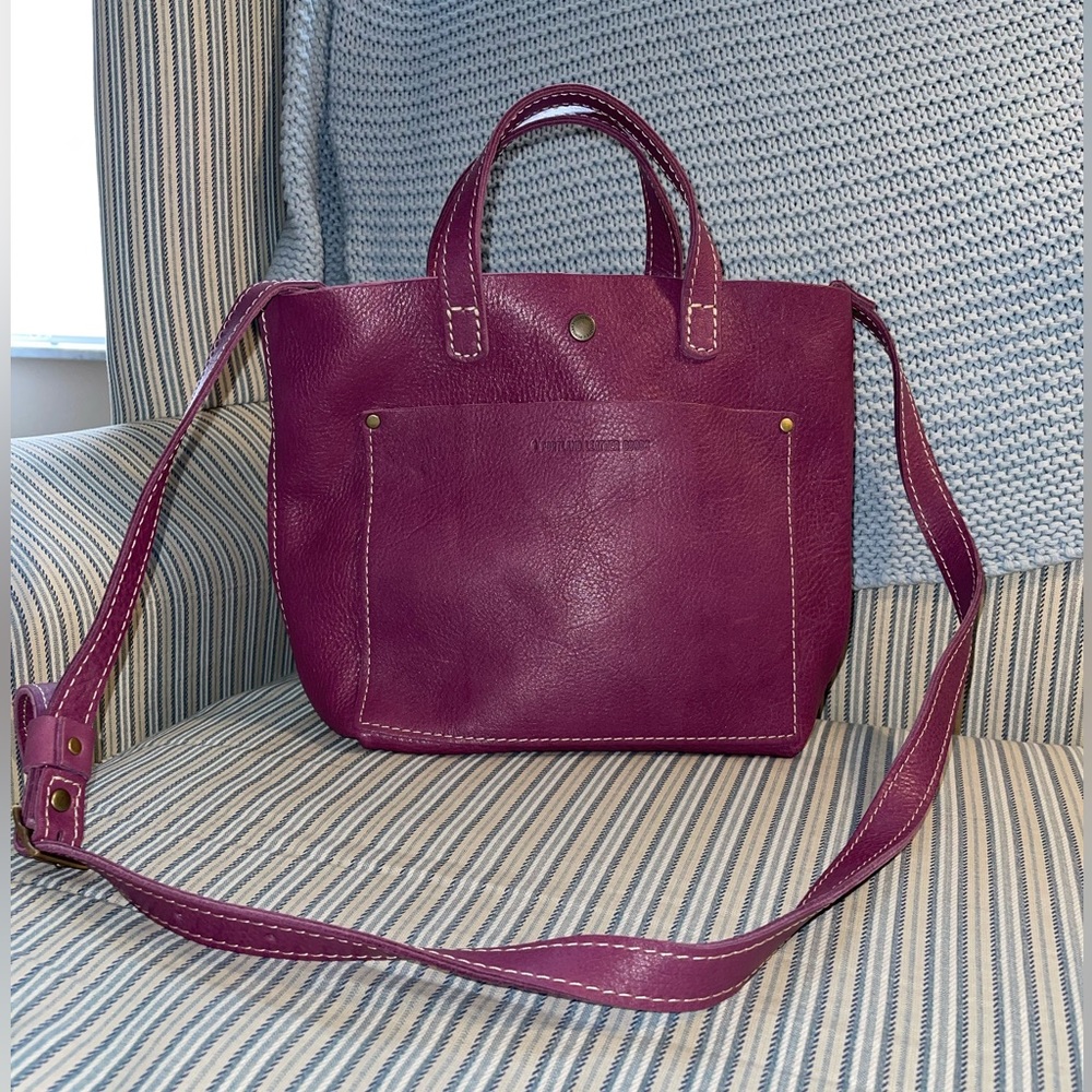 Portland Leather Goods crossbody tote